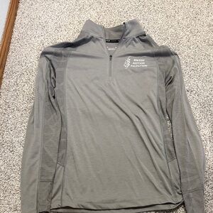 Under Armour Men's Gray Lightweight Quarter-Zip Jacket